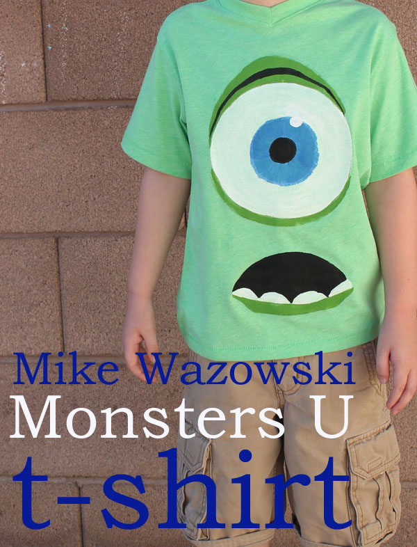 Monsters U t shirt - 30 Minute Crafts