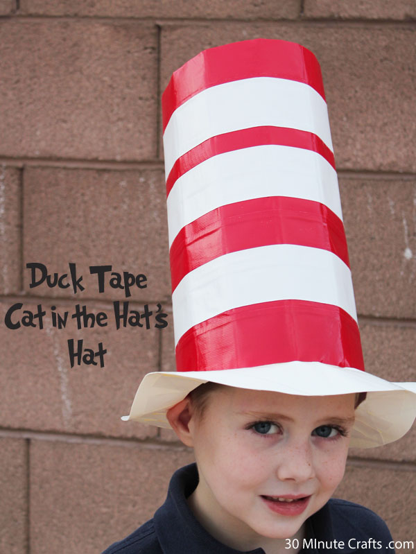 Duck Tape Cat in the Hat's Hat - 30 Minute Crafts