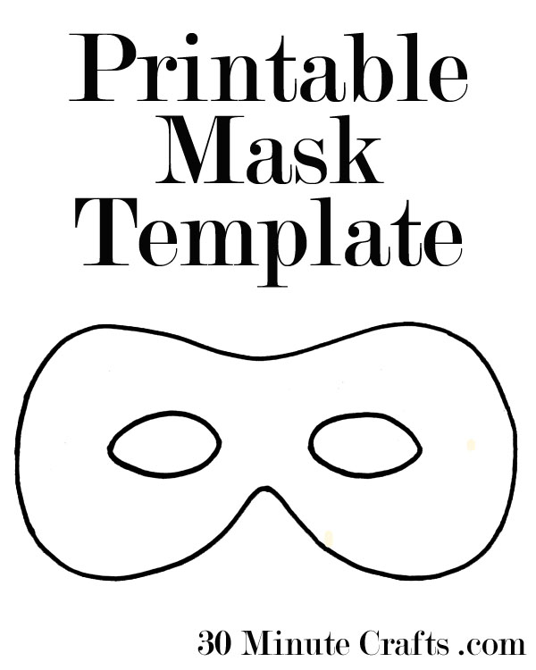 Halloween Mask Templates Girls Aloud