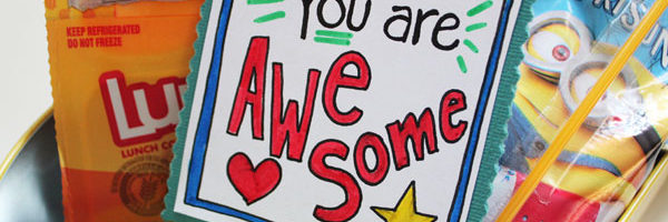 Lunchbox Printable Note