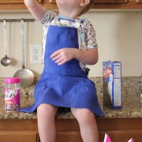 30 min crafts teatowel apron