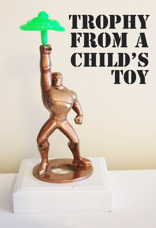 15 Minute Trophy from a child's toy