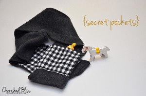 Fleece Scarf with Secret Pockets - Cherished Bliss
