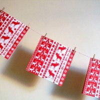 easy christmas bunting