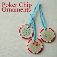 poker chip ornaments