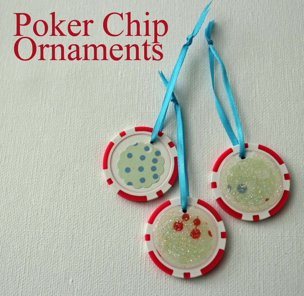 poker chip ornaments