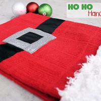 Santa Suit Hand Towel