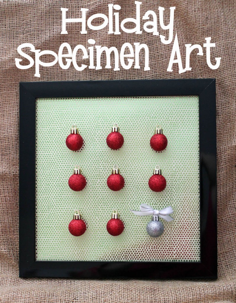 holiday specimen art at 30 minute crafts dot com