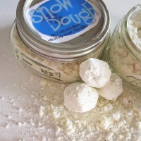 make snow dough