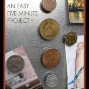 Coin Magnets from Tattered Style