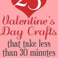 25 Quick Valentine's Day Craft Ideas