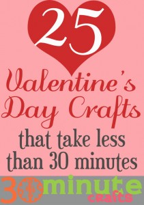 25 Quick Valentine's Day Craft Ideas