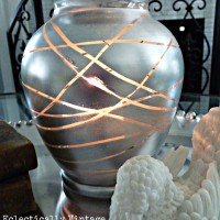 DIY Dollar Store Vase - Eclectically Vintage