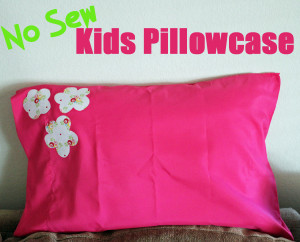 No Sew Pillowcase photo