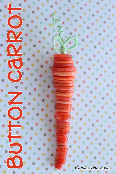 button carrot - the country chic cottage