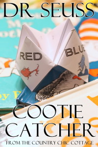 dr seuss cootie catcher - the country chic cottage
