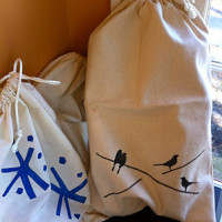 Fabric gift Bag - decorella