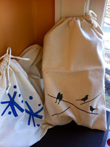 Fabric gift Bag - decorella