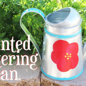 Painted Watering Can