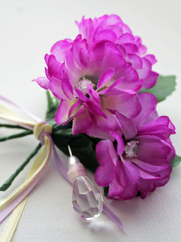 Corsage Boutonniere Pins Bouquet Flower Floral Crystal Pins - Temu