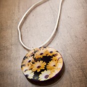 Seed Packet Necklace - Mod Podge Rocks