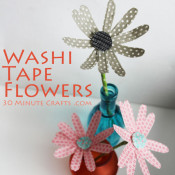 Washi Tape Flowers