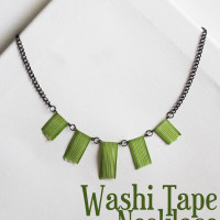 Washi Tape Necklace - 30 Minute Crafts