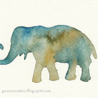 senciled watercolor - grow creative