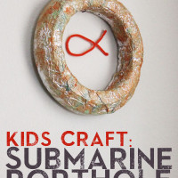 submarine porthole kids craft