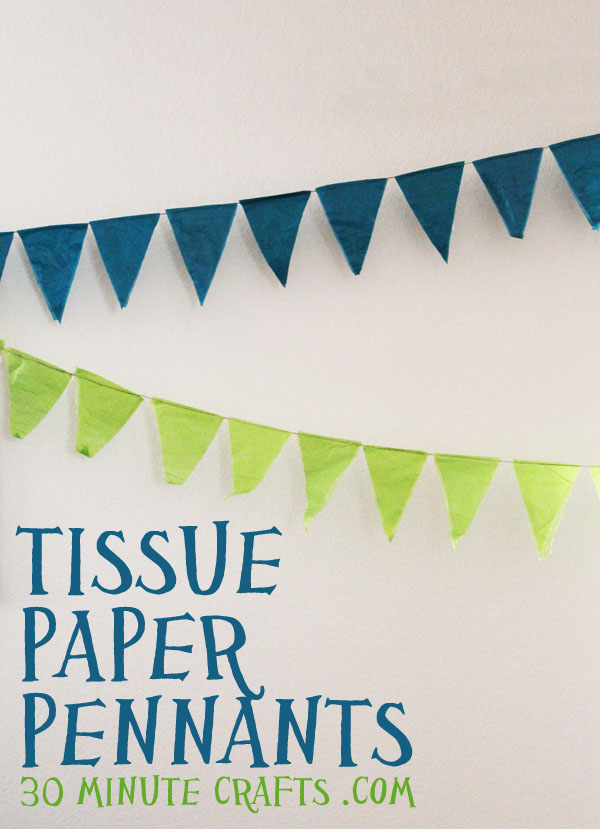 Tissue banner on sale