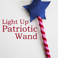 Light Up Patriotic Wand