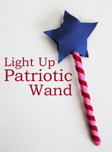 Light Up Patriotic Wand