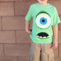 Monsters U t shirt on 30 Minute Crafts