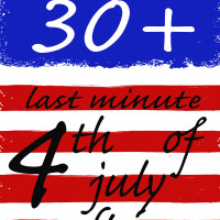 Over 30 last minute 4th of july crafts