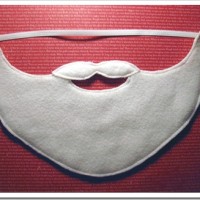 easy santa beard - snazzlecraft blogspot