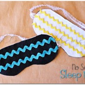 No Sew Sleep Mask from K and Co