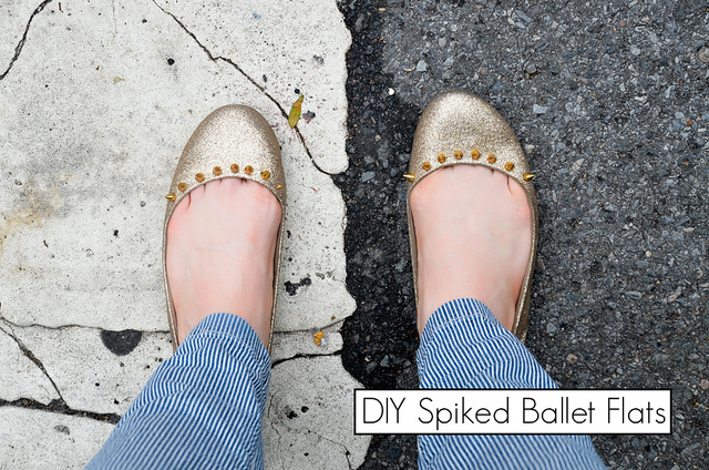 studded ballet flats by stars for streetlights