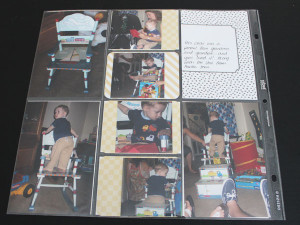 lots of photos layout