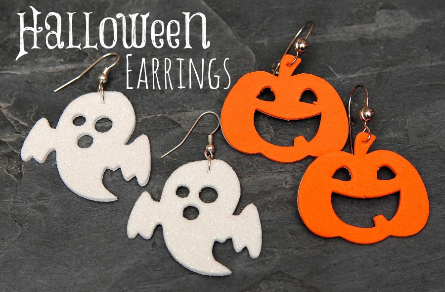 Halloween Earrings - Happy Go Lucky Blog