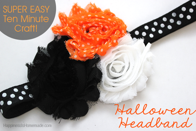 Halloween Headband - Happiness is Homemade