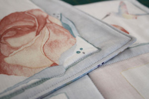 stitched mini quilts