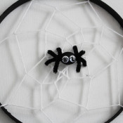 super easy spiderweb craft