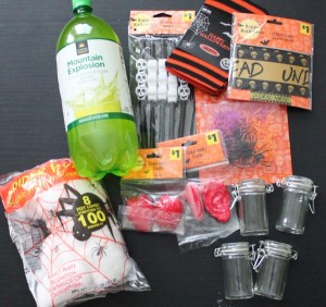 Dollar General Items for Halloween Table