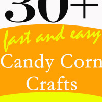 Over 30 Fast and Easy Candy Corn Crafts at 30 Minute Crafts