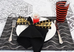 Spooky table Setting