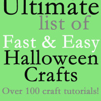 The Ultimate List of Fast & Easy Halloween Crafts