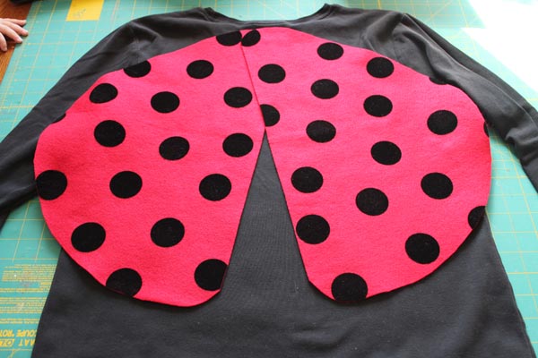5 Minute Ladybug Costume 30 Crafts - Ladybird Costume Diy