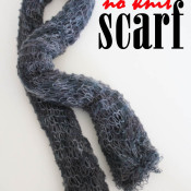 15 Minute No Knit Scarf