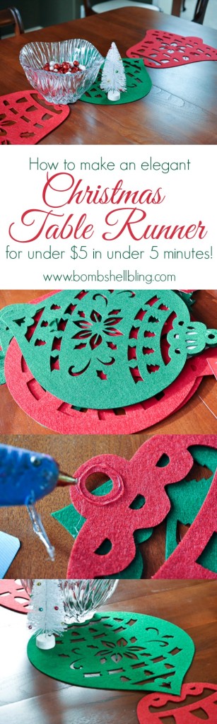 Christmas Table Runner - Bombshell Bling