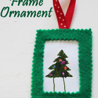 Felt Frame Ornament